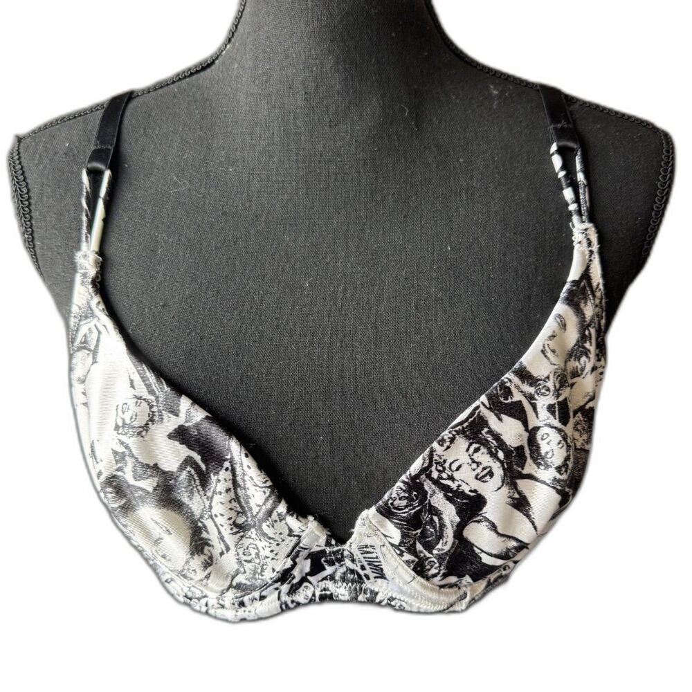 Size 36C Vintage Marilyn Monroe by Warners bra (10450)